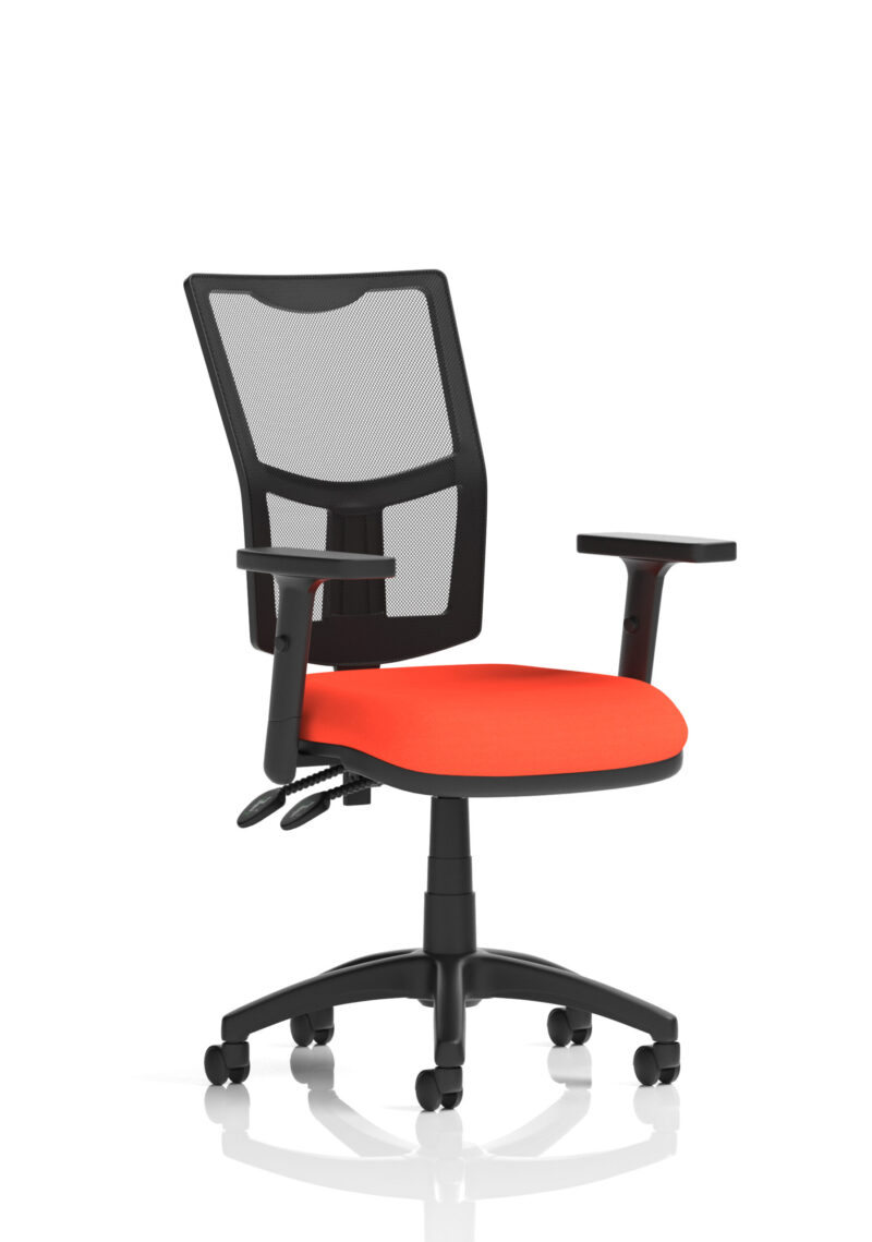 Nova Plus II Medium Mesh Back Task Operator Office Chair - Image 43