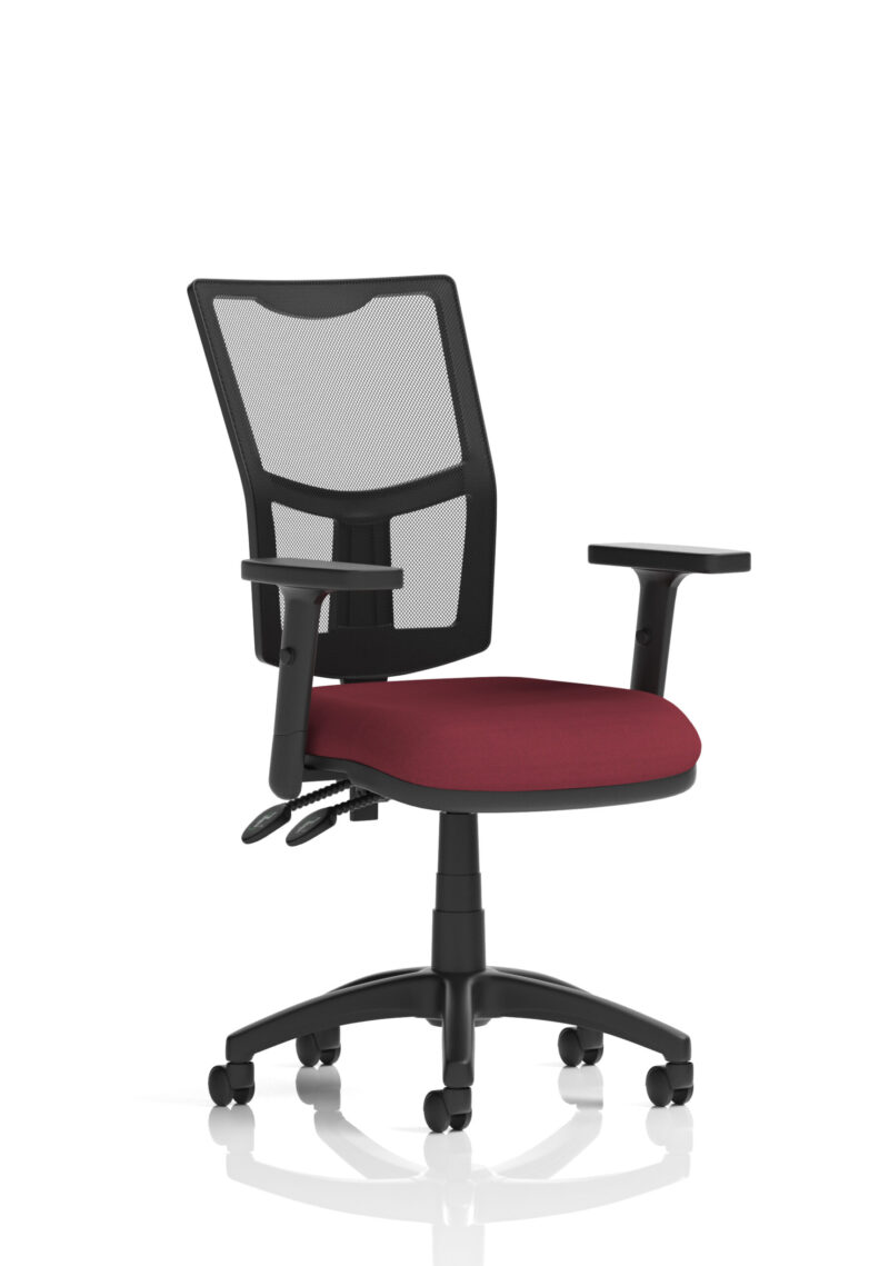 Nova Plus II Medium Mesh Back Task Operator Office Chair - Image 49