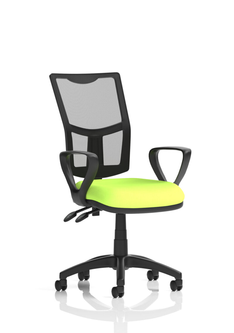 Nova Plus II Medium Mesh Back Task Operator Office Chair - Image 36