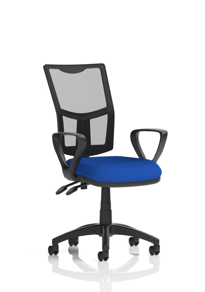 Nova Plus II Medium Mesh Back Task Operator Office Chair - Image 39