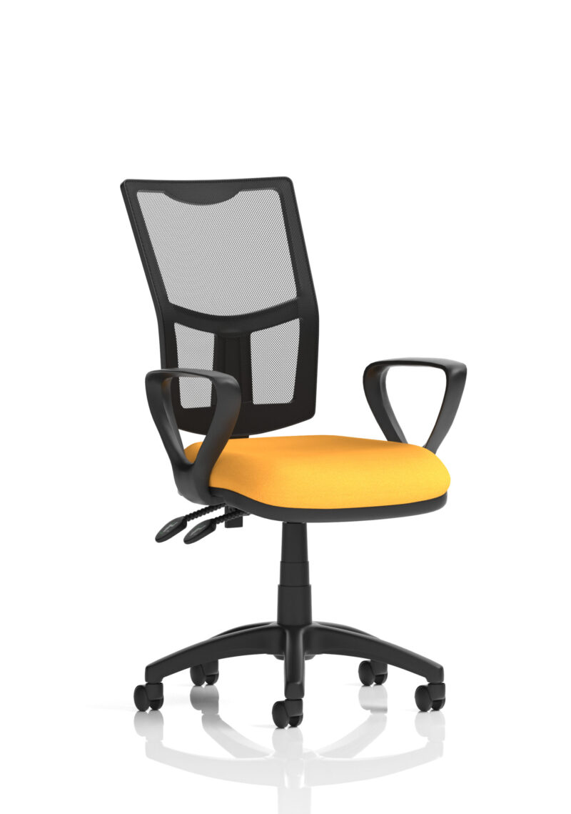 Nova Plus II Medium Mesh Back Task Operator Office Chair - Image 45