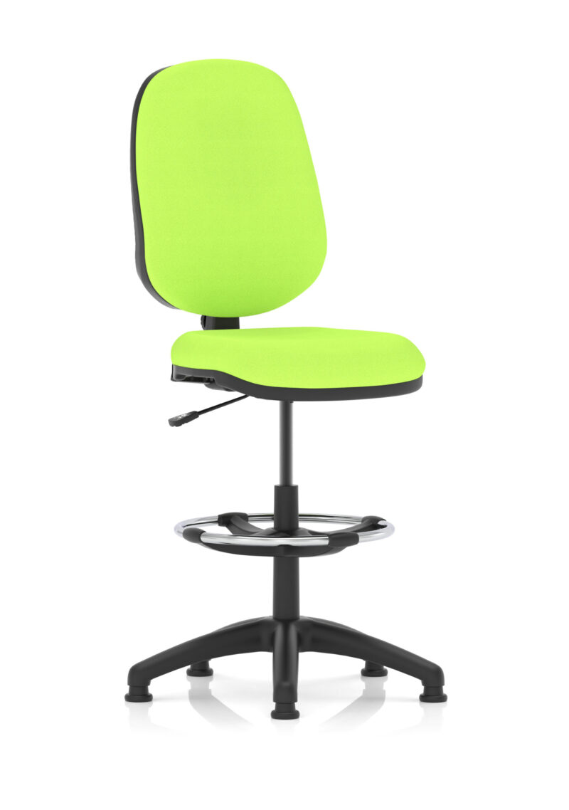 Nova Plus I Medium Back Task Operator Office Chair with Hi Rise Draughtsman Kit - Image 11