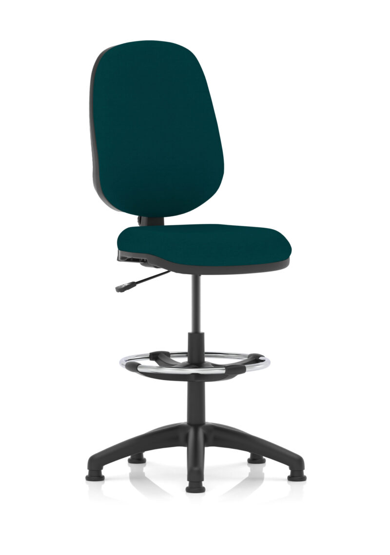 Nova Plus I Medium Back Task Operator Office Chair with Hi Rise Draughtsman Kit - Image 16