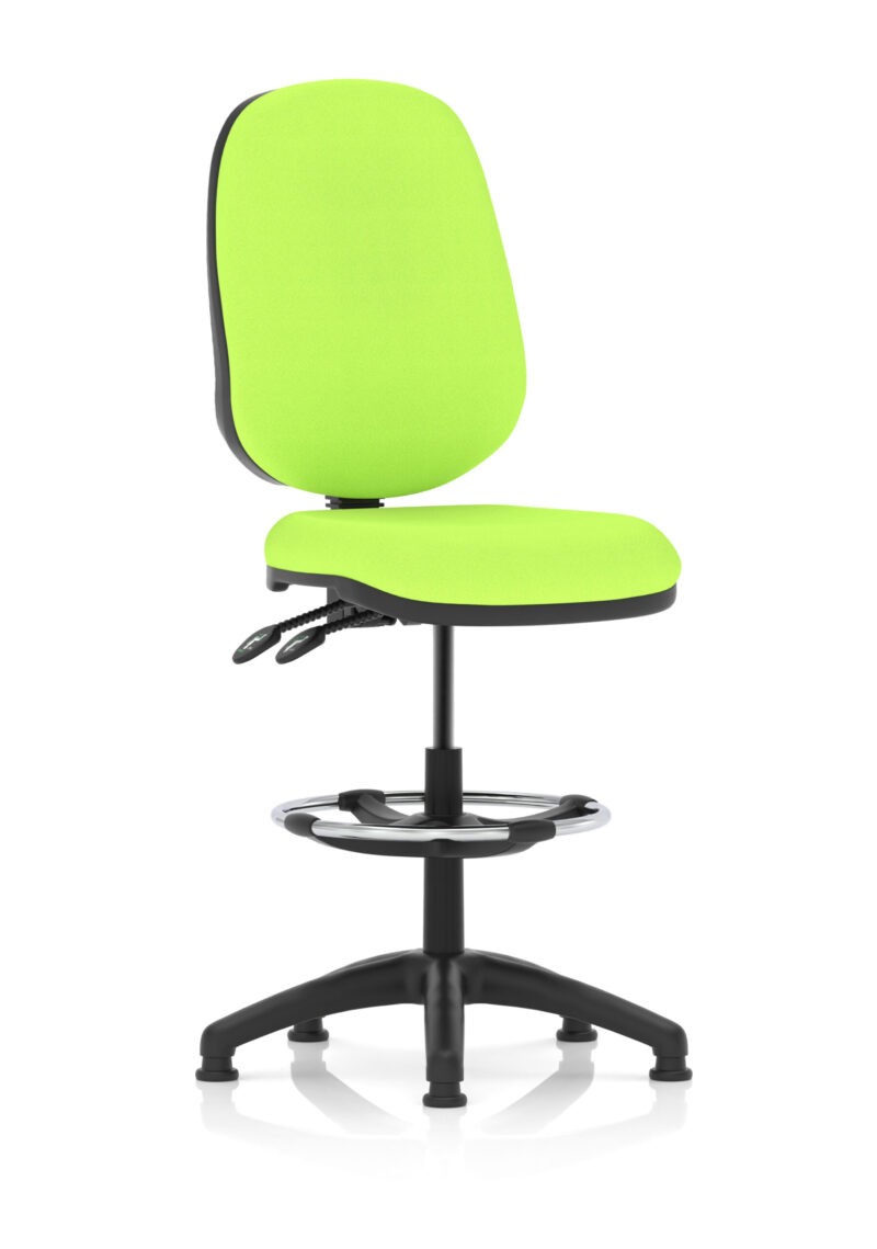 Nova Plus II Task Operator Office Chair with Hi Rise Draughtsman Kit - Image 16