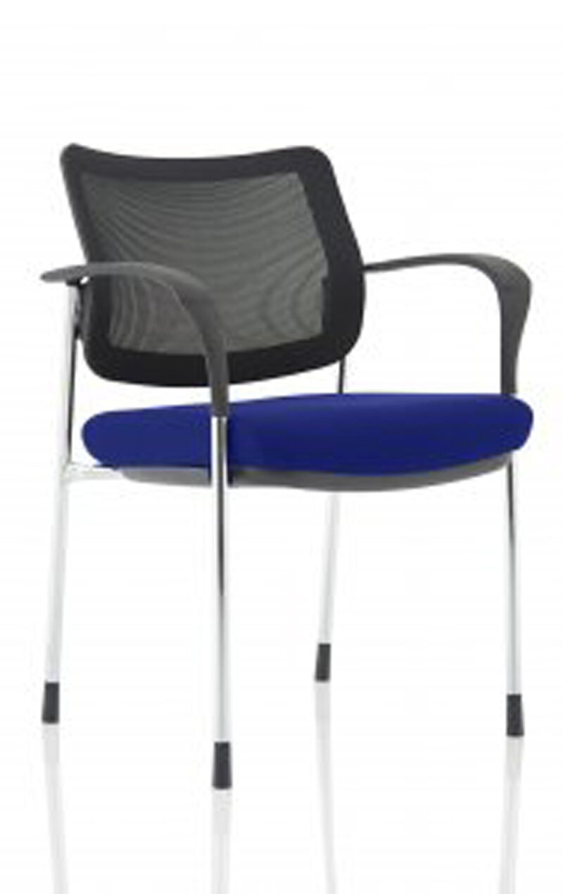 Cambridge Deluxe Medium Back Stacking Visitor Office Chair with Arms - Image 53