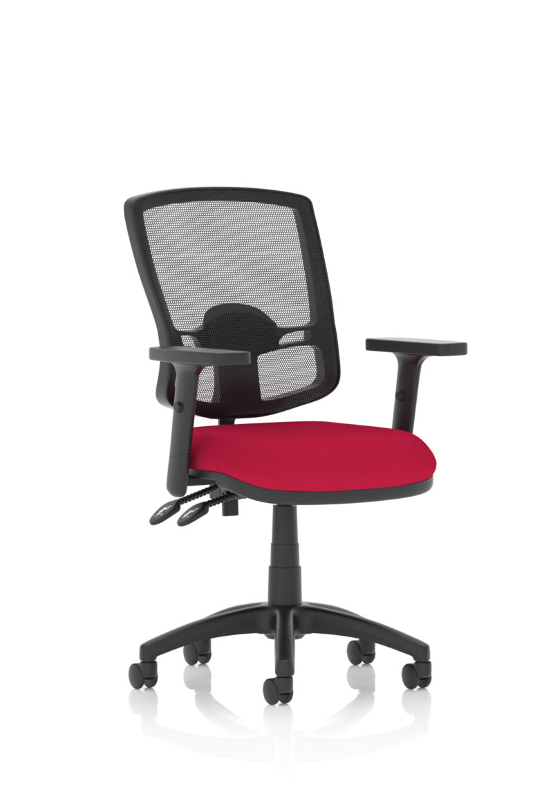 Nova Plus II Deluxe Mesh Back Task Operator Office Chair - Image 31