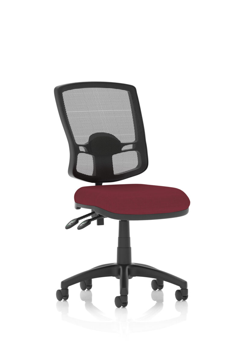Nova Plus II Deluxe Mesh Back Task Operator Office Chair - Image 32