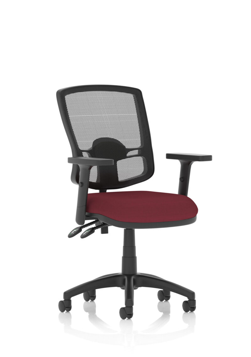 Nova Plus II Deluxe Mesh Back Task Operator Office Chair - Image 34