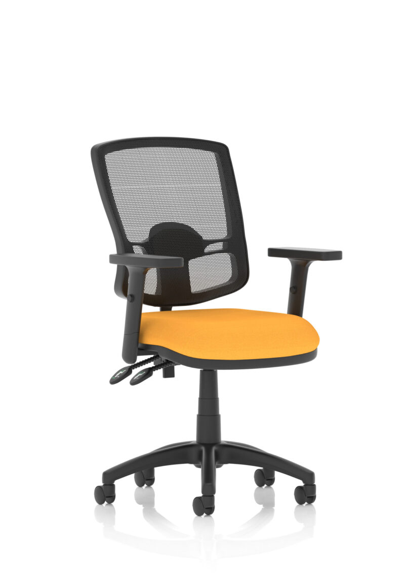 Nova Plus II Deluxe Mesh Back Task Operator Office Chair - Image 43