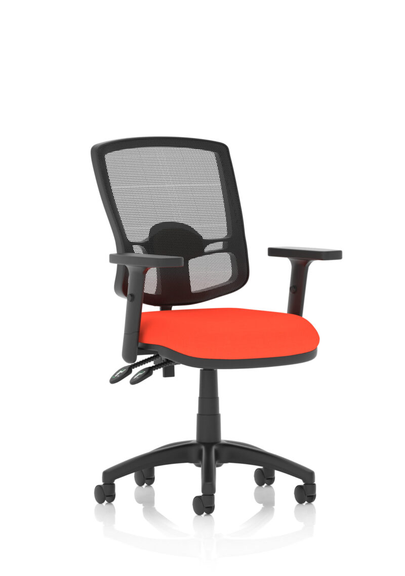 Nova Plus II Deluxe Mesh Back Task Operator Office Chair - Image 49