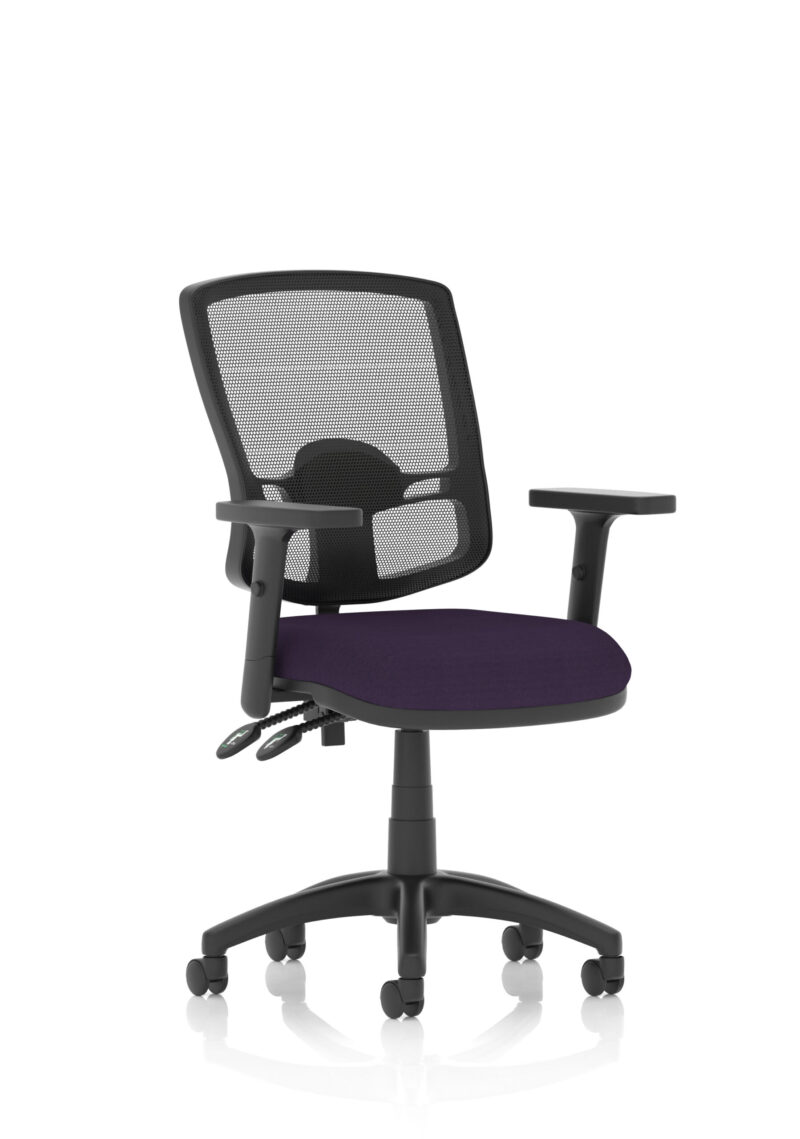 Nova Plus II Deluxe Mesh Back Task Operator Office Chair - Image 52
