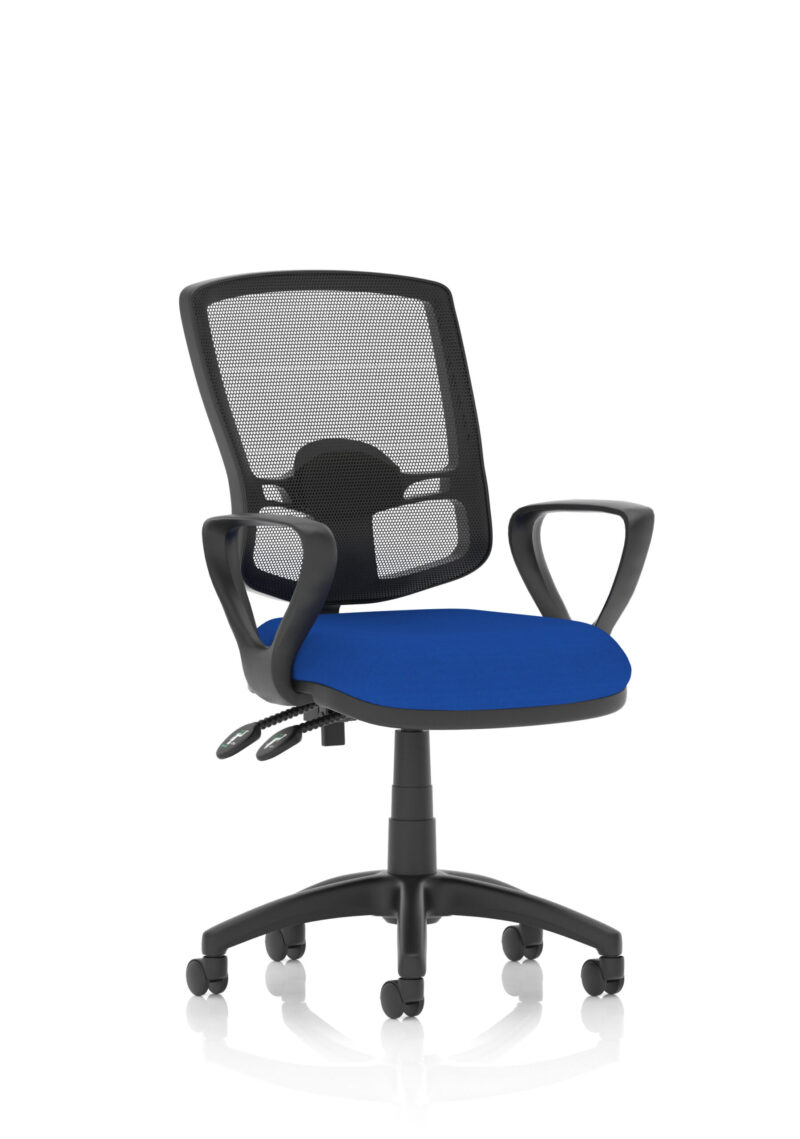 Nova Plus II Deluxe Mesh Back Task Operator Office Chair - Image 45