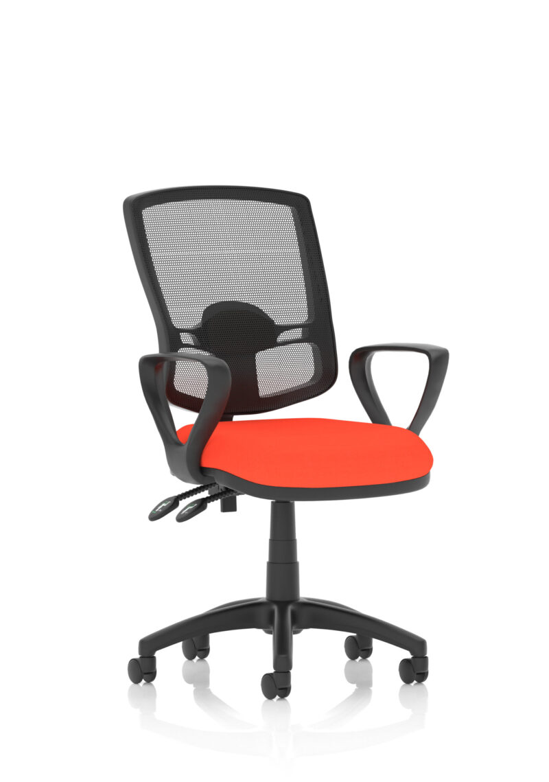 Nova Plus II Deluxe Mesh Back Task Operator Office Chair - Image 48