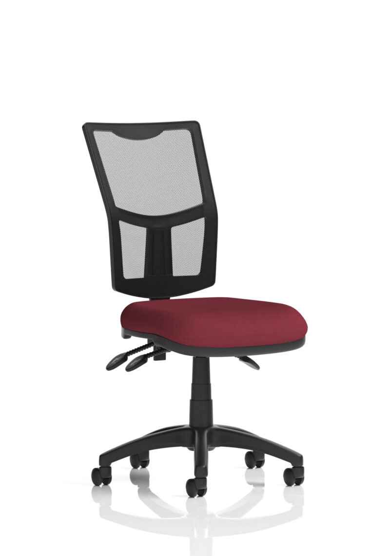 Nova Plus III Medium Mesh Back Task Operator Office Chair - Image 32