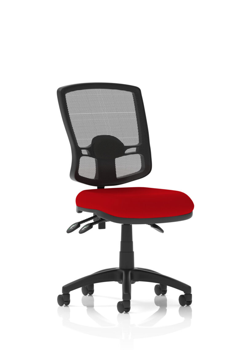 Nova Plus III Deluxe Medium Mesh Back Task Operator Office Chair - Image 24
