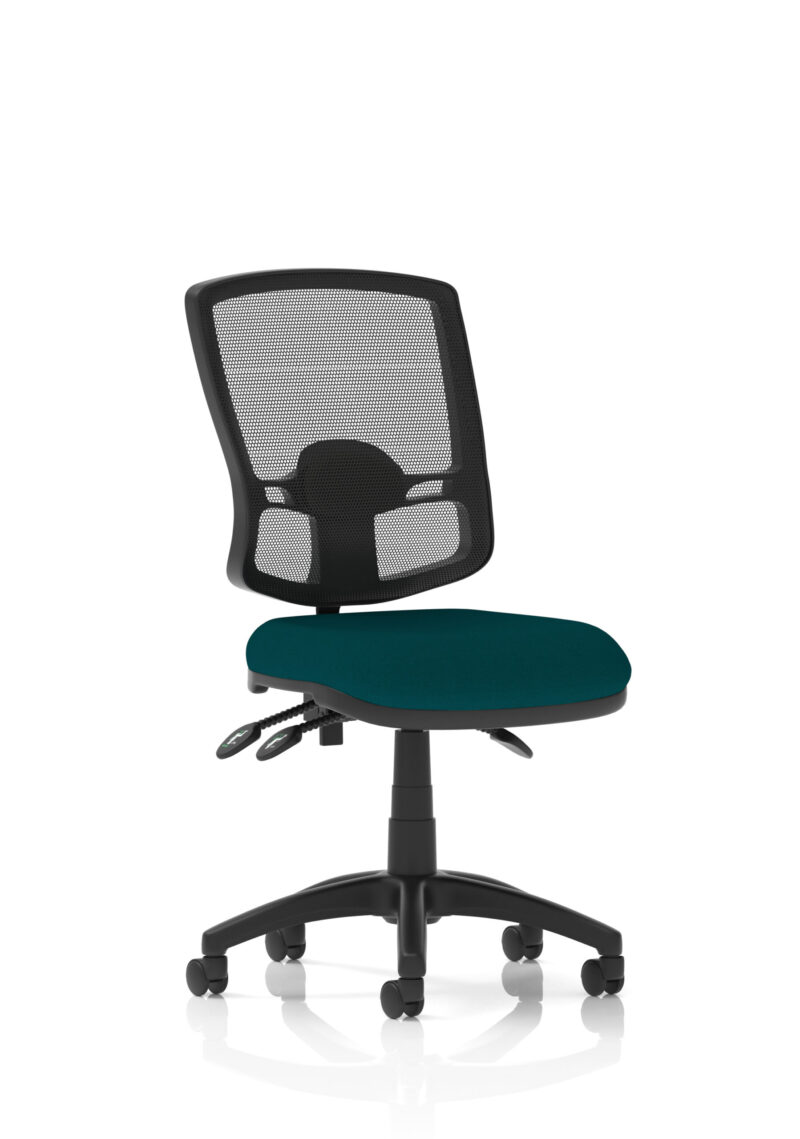Nova Plus III Deluxe Medium Mesh Back Task Operator Office Chair - Image 30