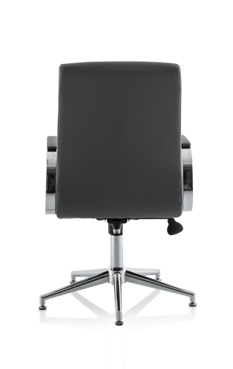 Cain Medium Back Leather Executive Office Chair with Arms - Image 49