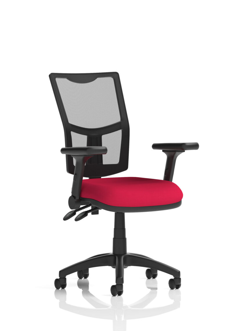 Nova Plus II Medium Mesh Back Task Operator Office Chair - Image 56