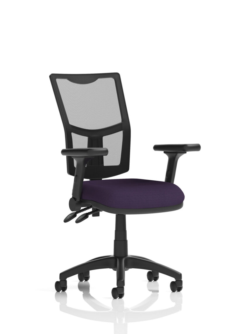 Nova Plus II Medium Mesh Back Task Operator Office Chair - Image 63