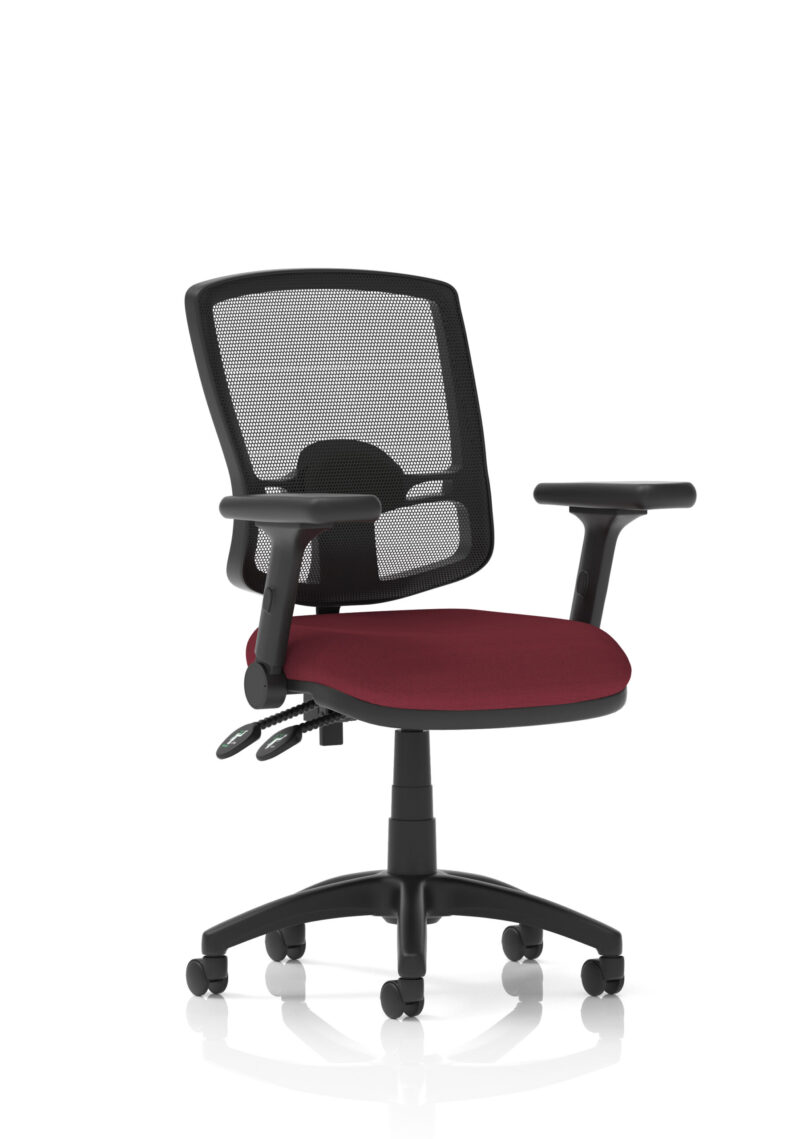 Nova Plus II Deluxe Mesh Back Task Operator Office Chair - Image 54