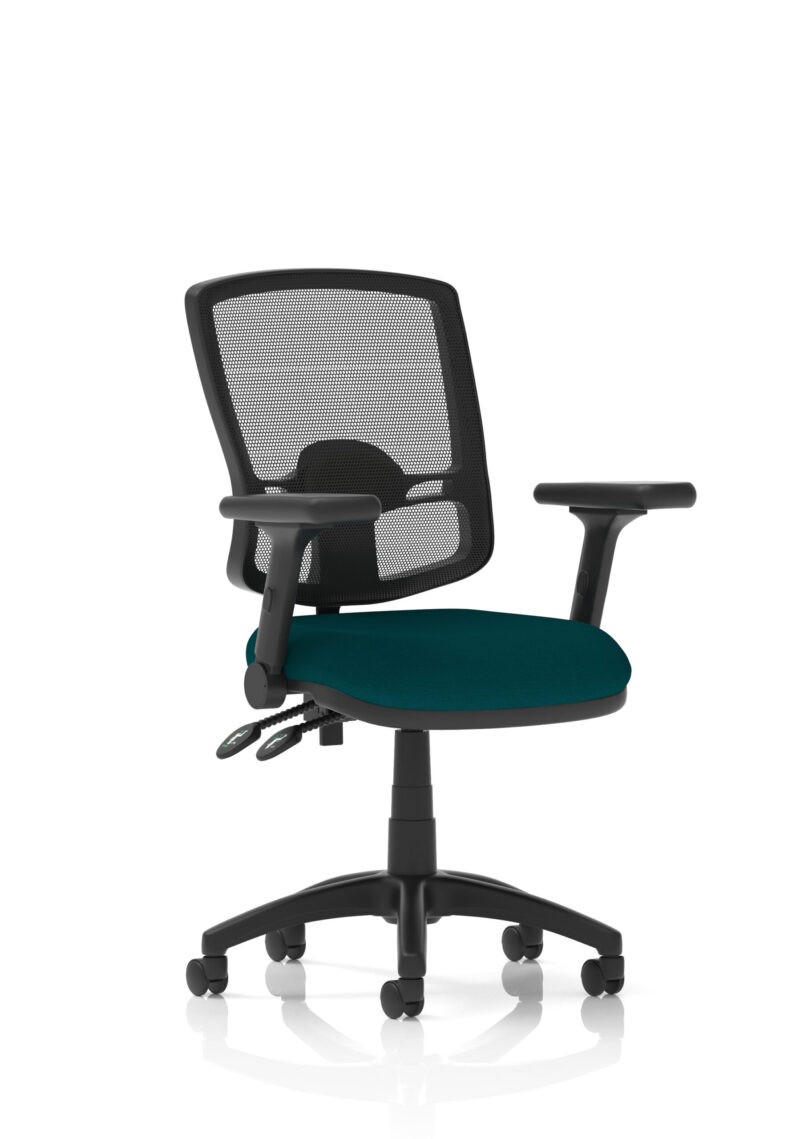 Nova Plus II Deluxe Mesh Back Task Operator Office Chair - Image 55