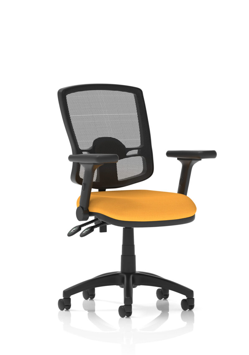 Nova Plus II Deluxe Mesh Back Task Operator Office Chair - Image 57