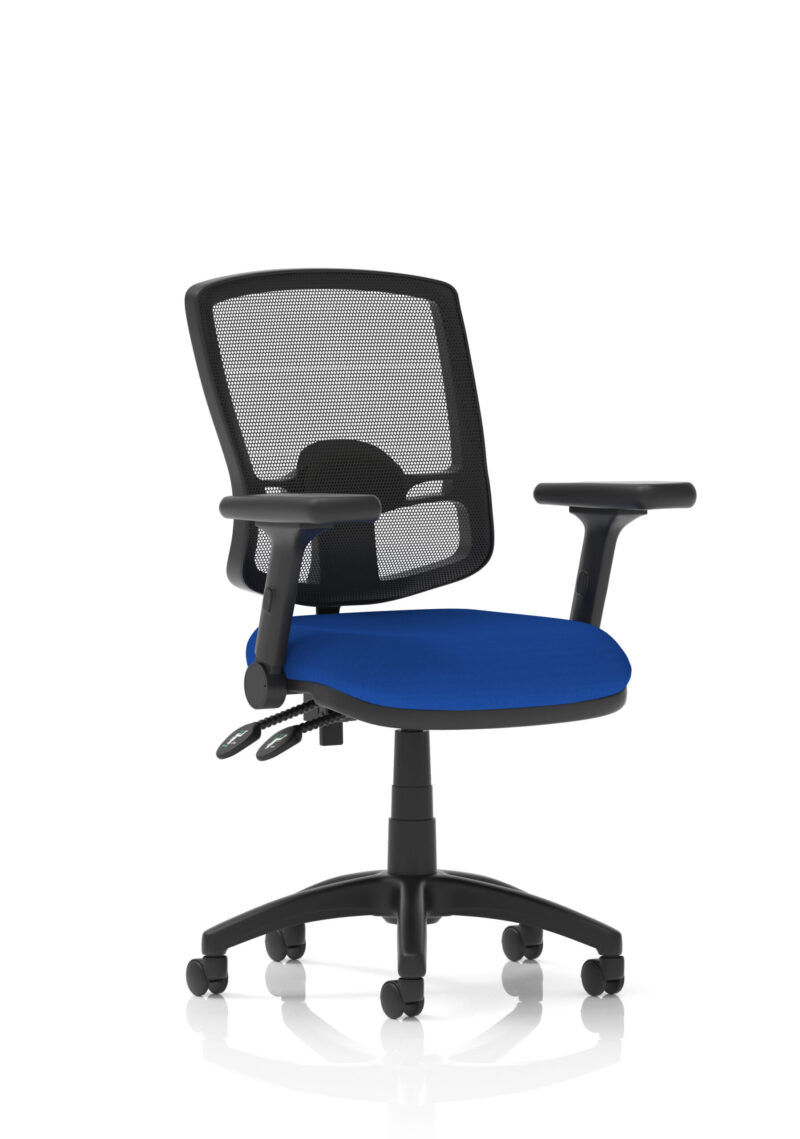 Nova Plus II Deluxe Mesh Back Task Operator Office Chair - Image 58
