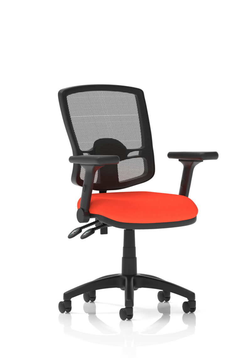 Nova Plus II Deluxe Mesh Back Task Operator Office Chair - Image 59
