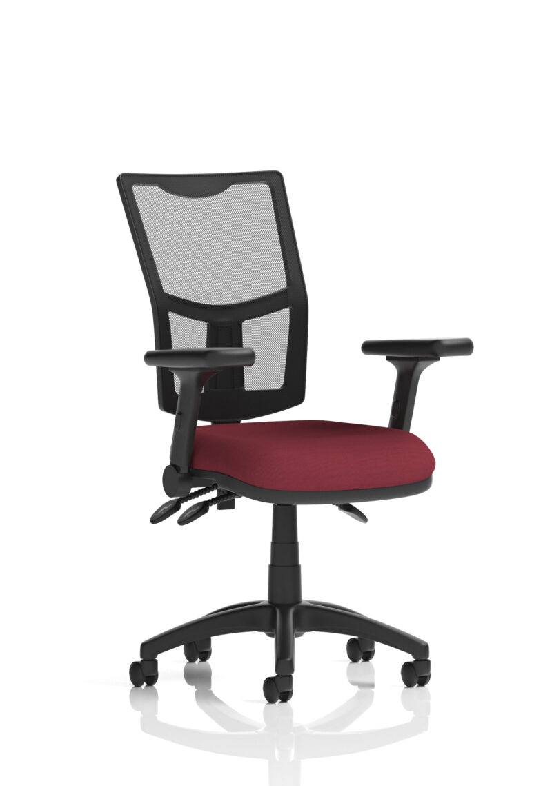 Nova Plus III Medium Mesh Back Task Operator Office Chair - Image 42