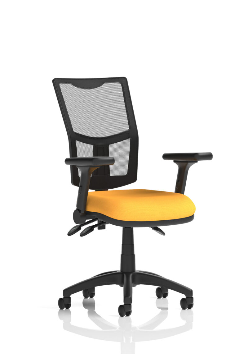 Nova Plus III Medium Mesh Back Task Operator Office Chair - Image 45