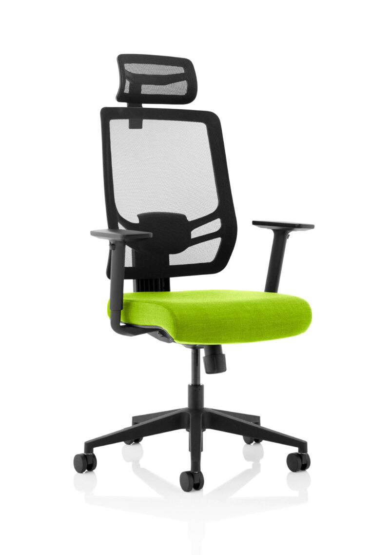 Aligno Twist High Mesh Back Alignonomic Task Operator Office Chair with Arms - Image 39