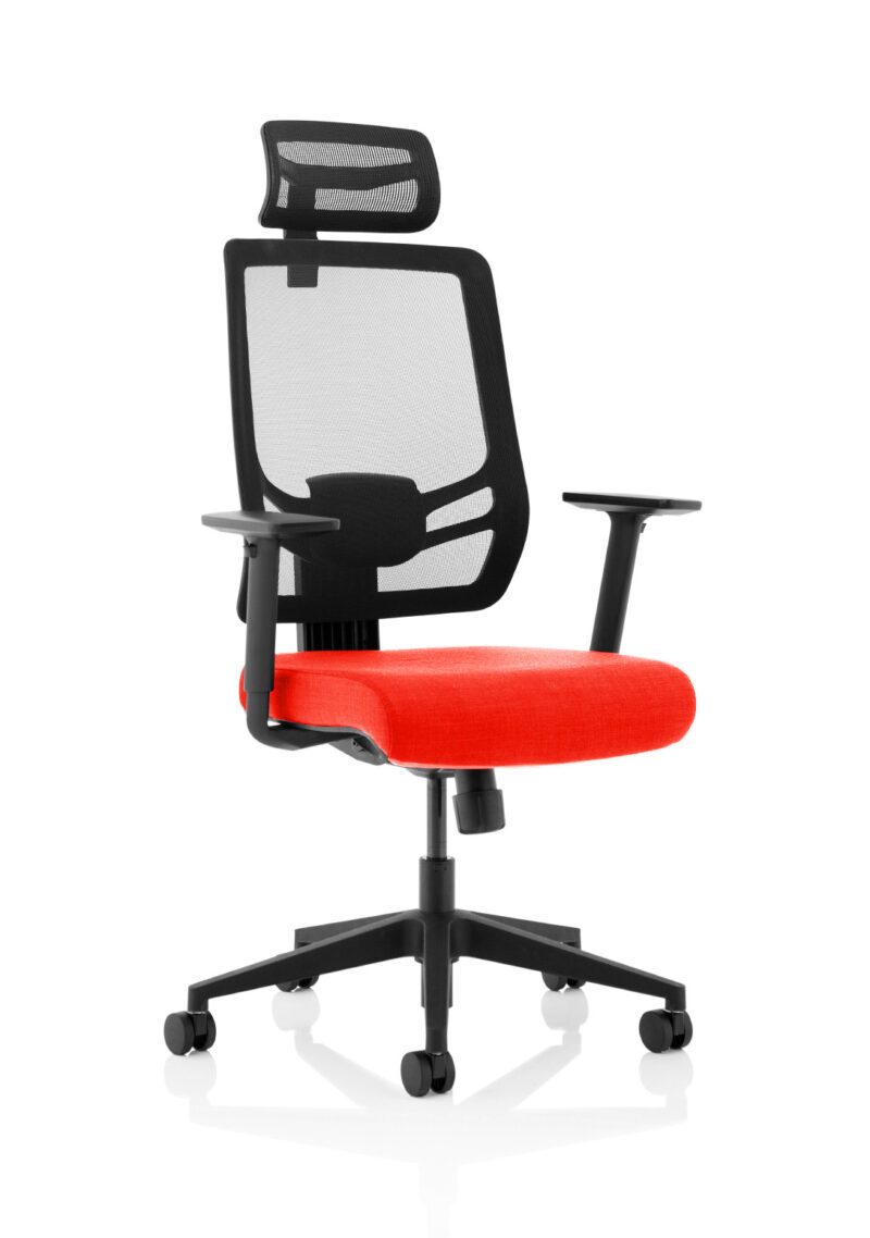Aligno Twist High Mesh Back Alignonomic Task Operator Office Chair with Arms - Image 53