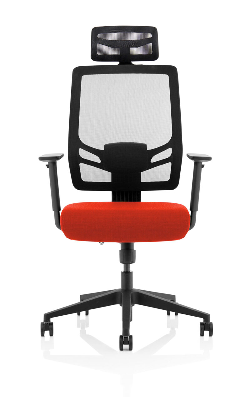 Aligno Twist High Mesh Back Alignonomic Task Operator Office Chair with Arms - Image 54
