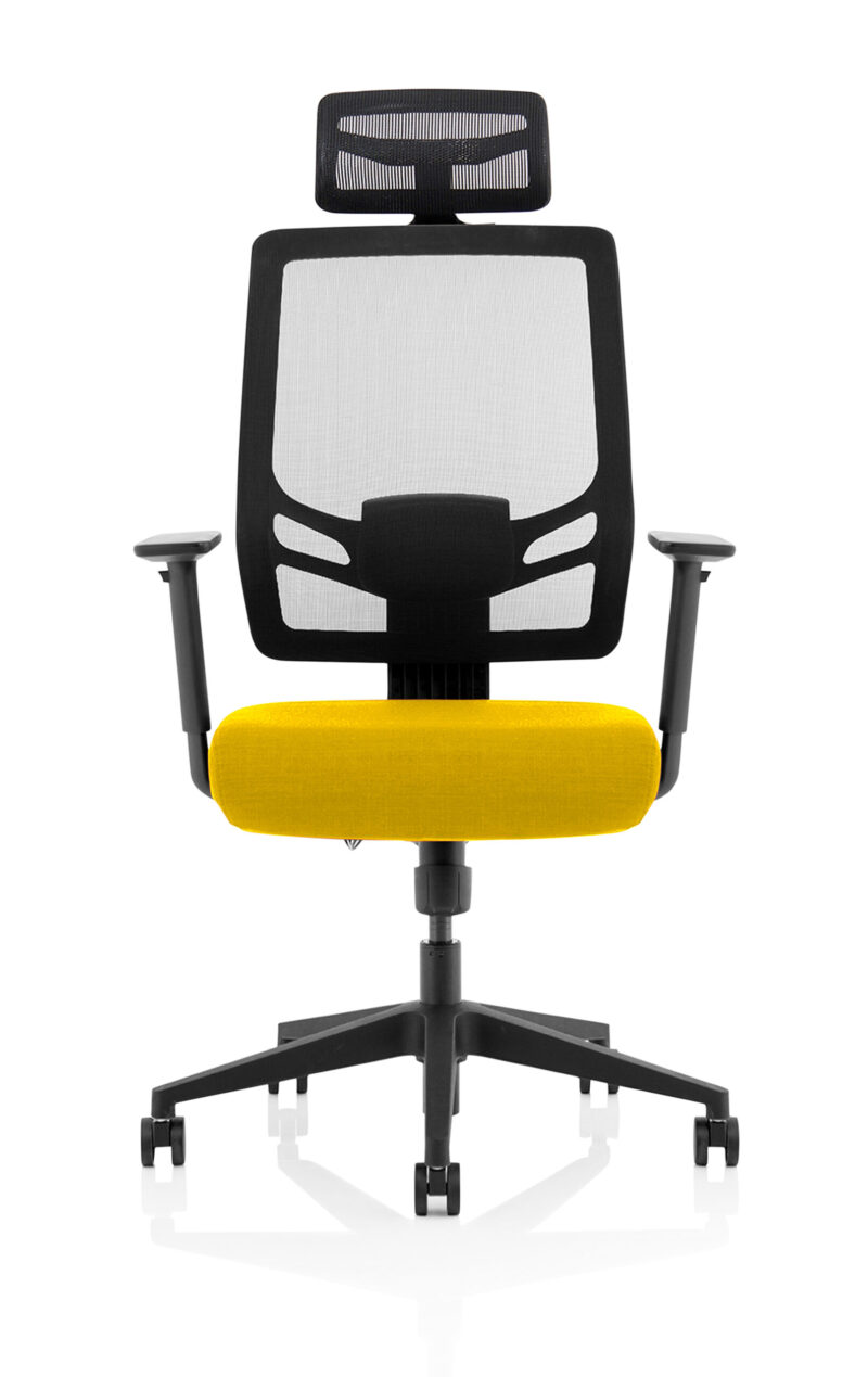 Aligno Twist High Mesh Back Alignonomic Task Operator Office Chair with Arms - Image 61