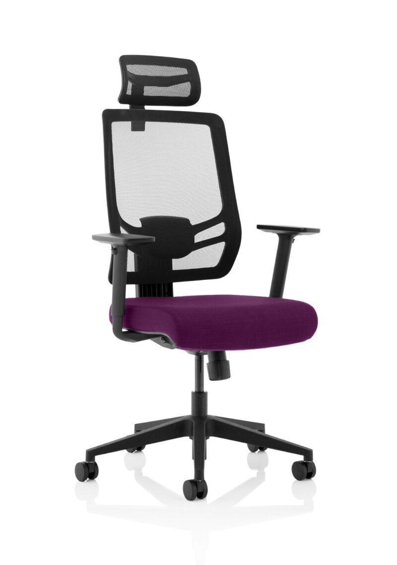 Aligno Twist High Mesh Back Alignonomic Task Operator Office Chair with Arms - Image 81