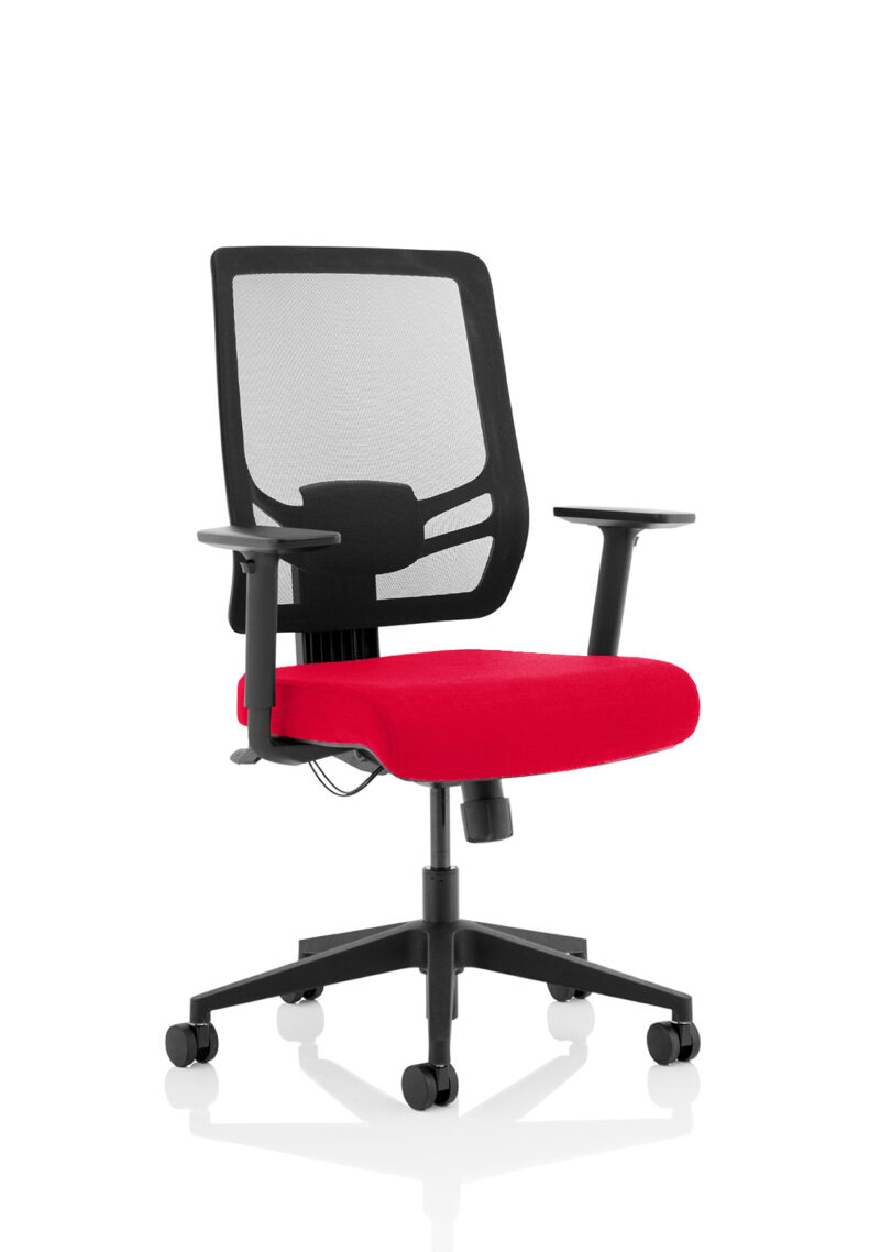 Aligno Twist High Mesh Back Alignonomic Task Operator Office Chair with Arms - Image 34