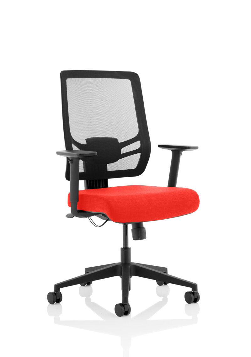 Aligno Twist High Mesh Back Alignonomic Task Operator Office Chair with Arms - Image 55