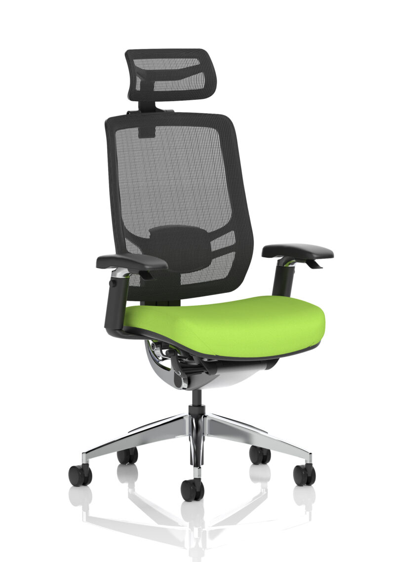 Aligno Click High Back Alignonomic Posture Office Chair with Arms - Image 36