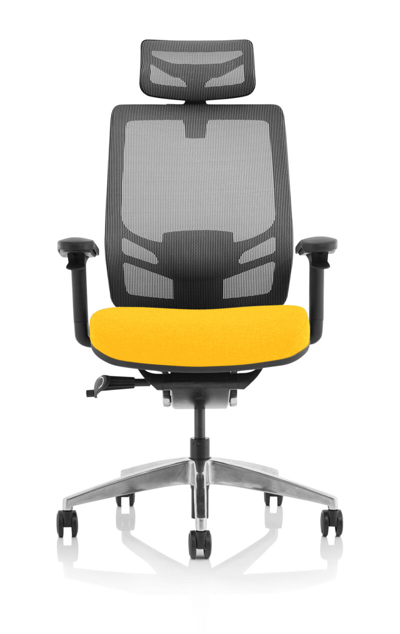 Aligno Click High Back Alignonomic Posture Office Chair with Arms - Image 46