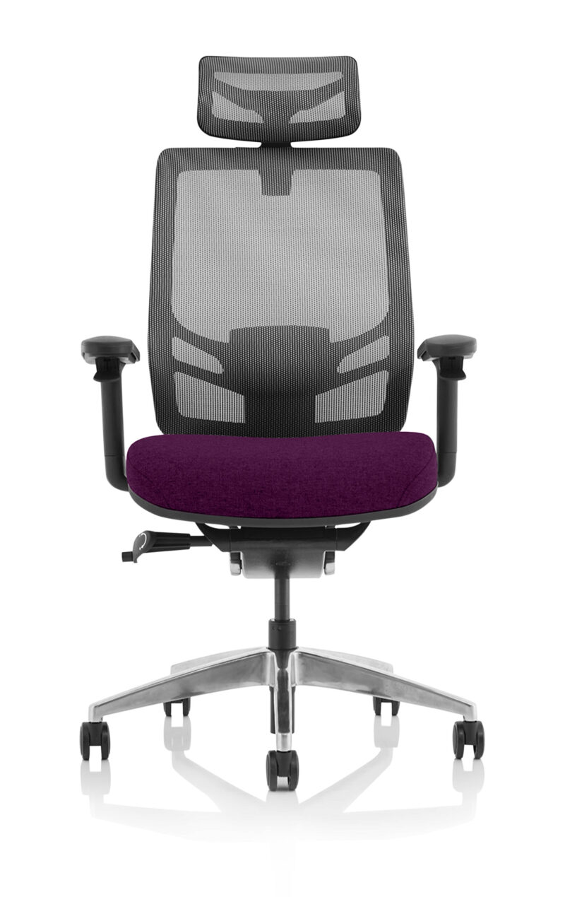 Aligno Click High Back Alignonomic Posture Office Chair with Arms - Image 55