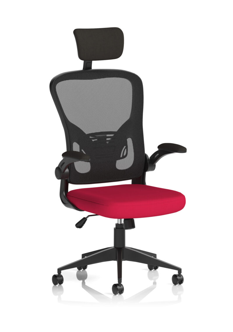 Bolt Executive Mesh Chair With Folding Arms - Image 9