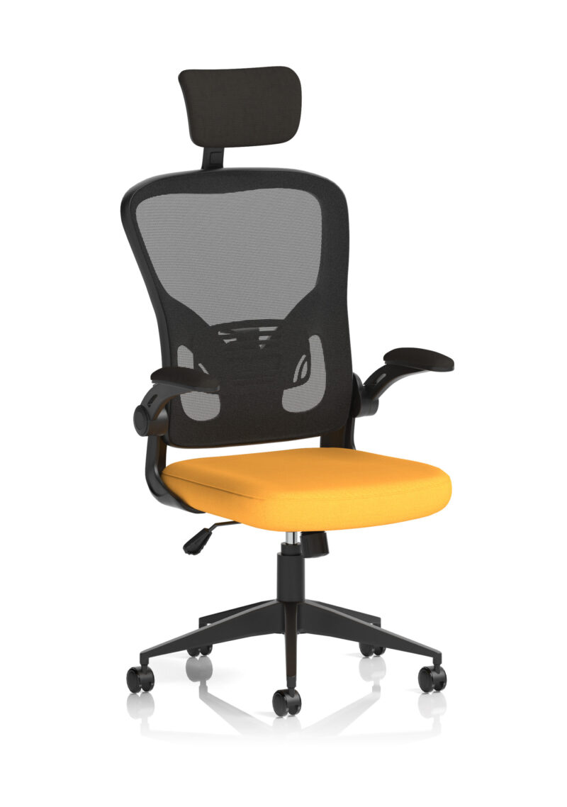 Bolt Executive Mesh Chair With Folding Arms - Image 13