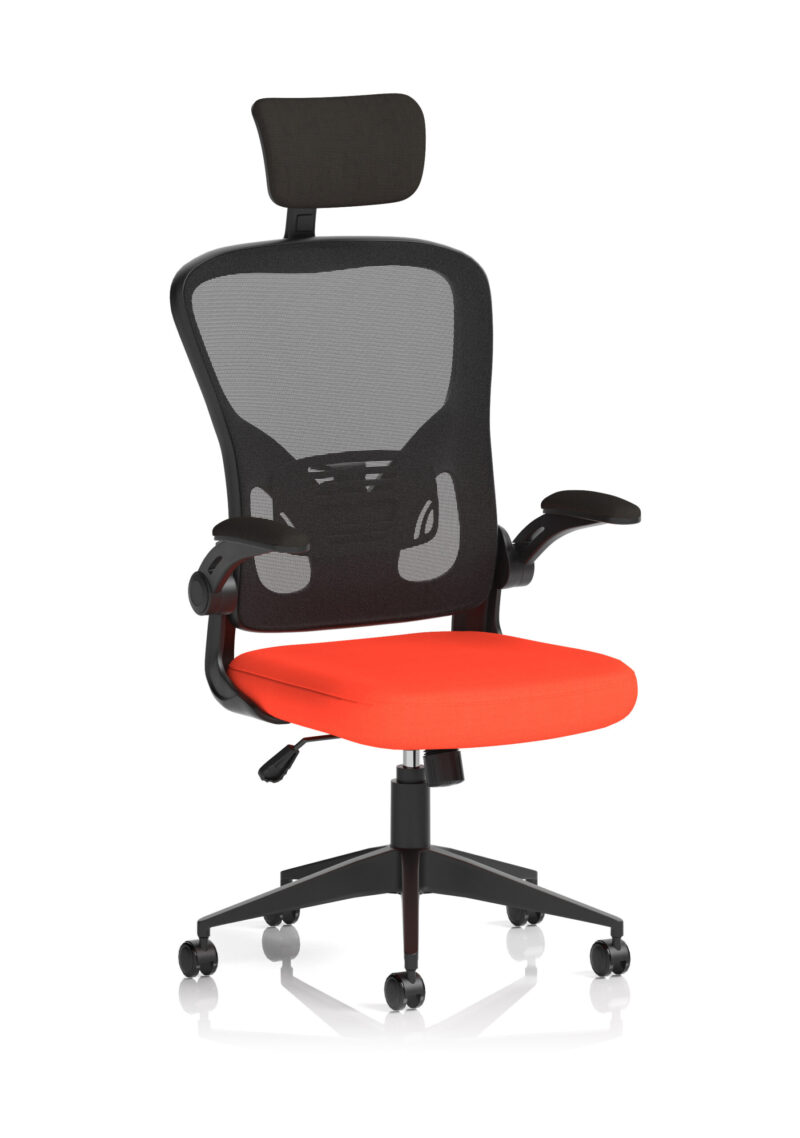 Bolt Executive Mesh Chair With Folding Arms - Image 15