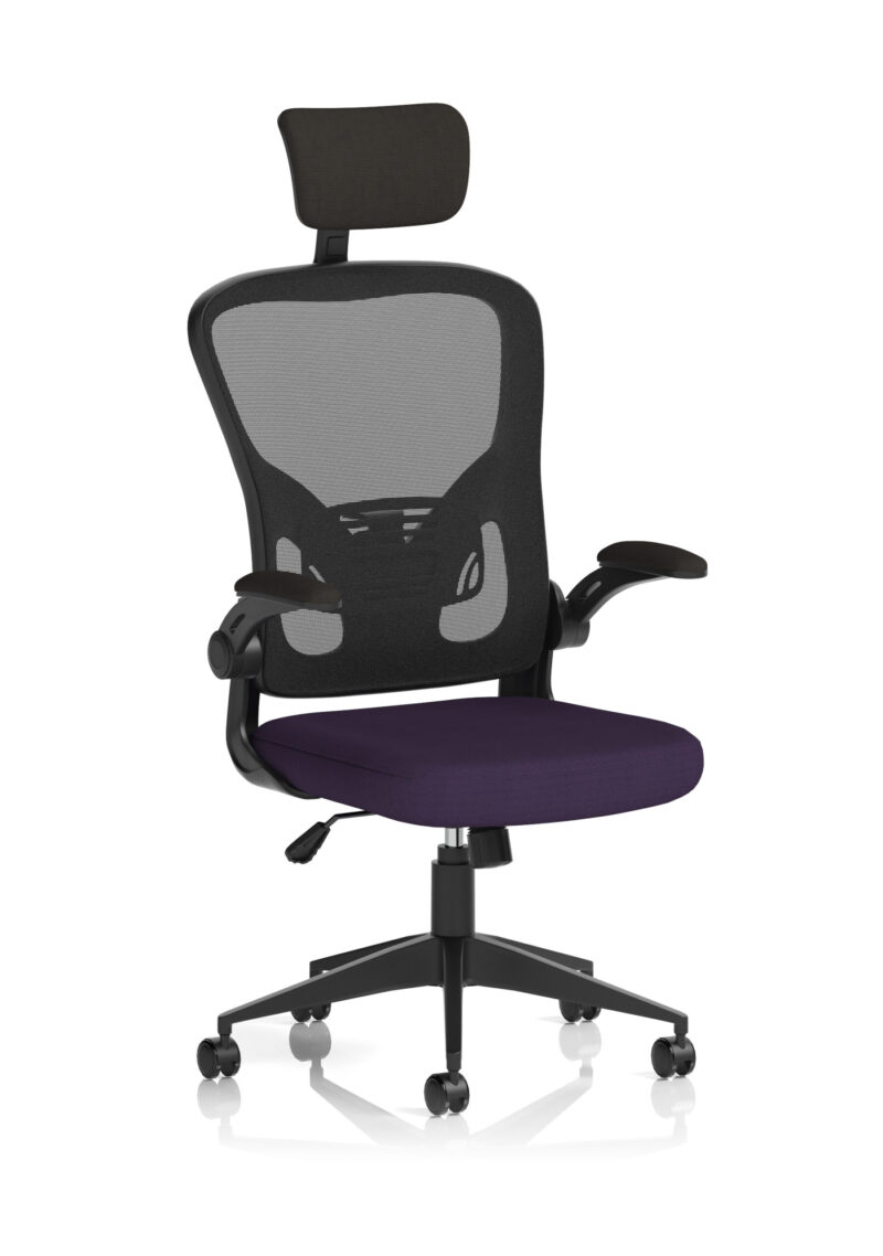 Bolt Executive Mesh Chair With Folding Arms - Image 16