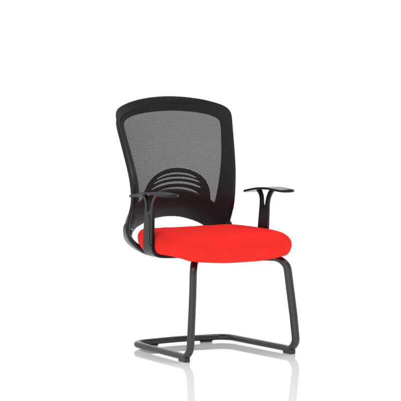 Zenith Visitor Cantilever Leg Mesh Chair - Image 9