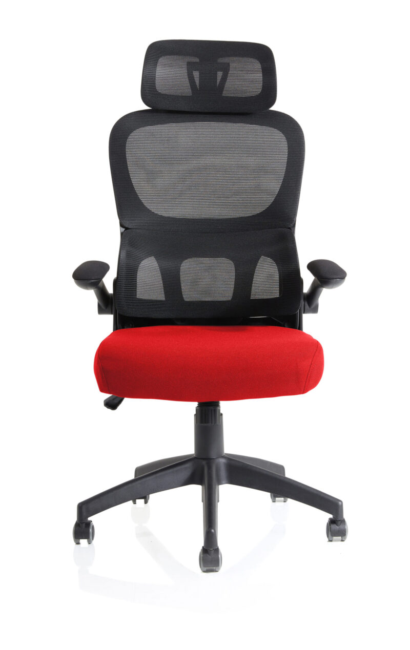 Bloom Task Operator Mesh Back Fabric Seat With Headrest - Image 10
