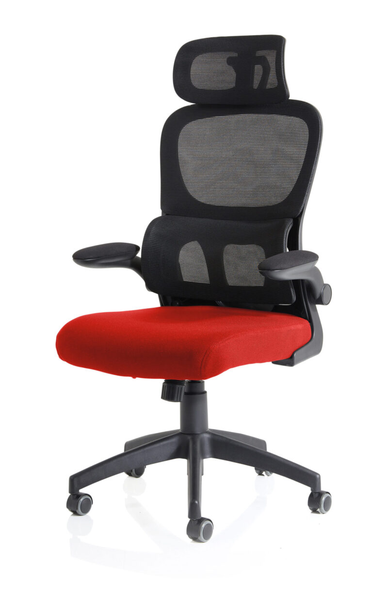 Bloom Task Operator Mesh Back Fabric Seat With Headrest - Image 11