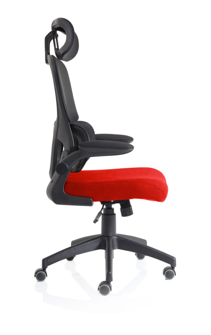 Bloom Task Operator Mesh Back Fabric Seat With Headrest - Image 16