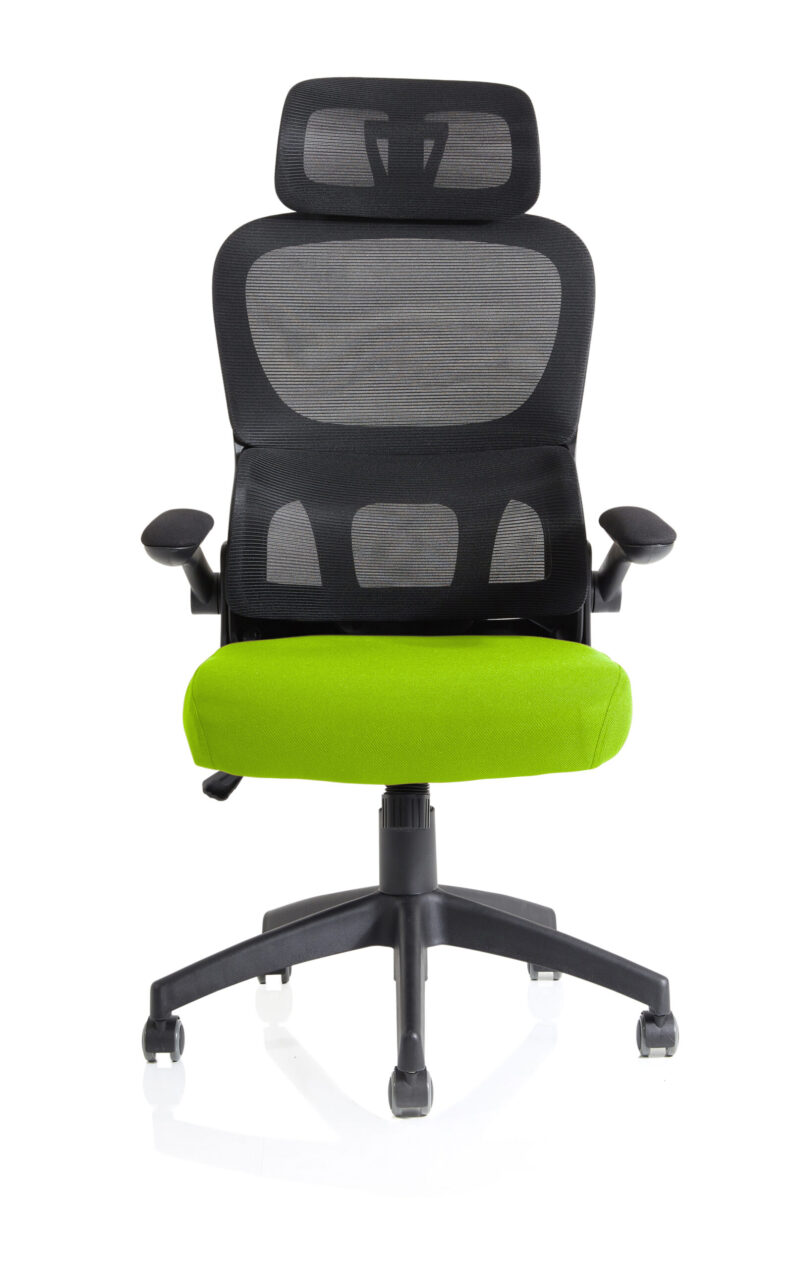 Bloom Task Operator Mesh Back Fabric Seat With Headrest - Image 18