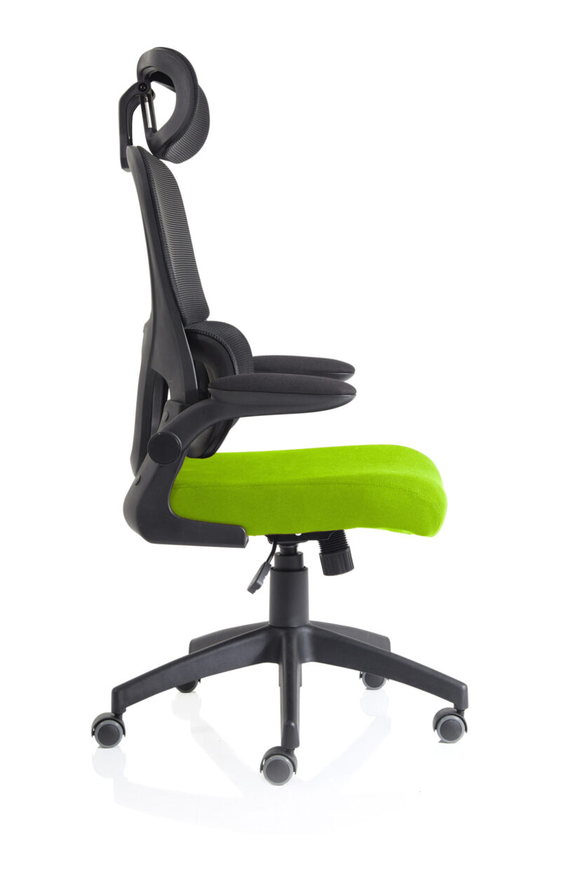Bloom Task Operator Mesh Back Fabric Seat With Headrest - Image 24